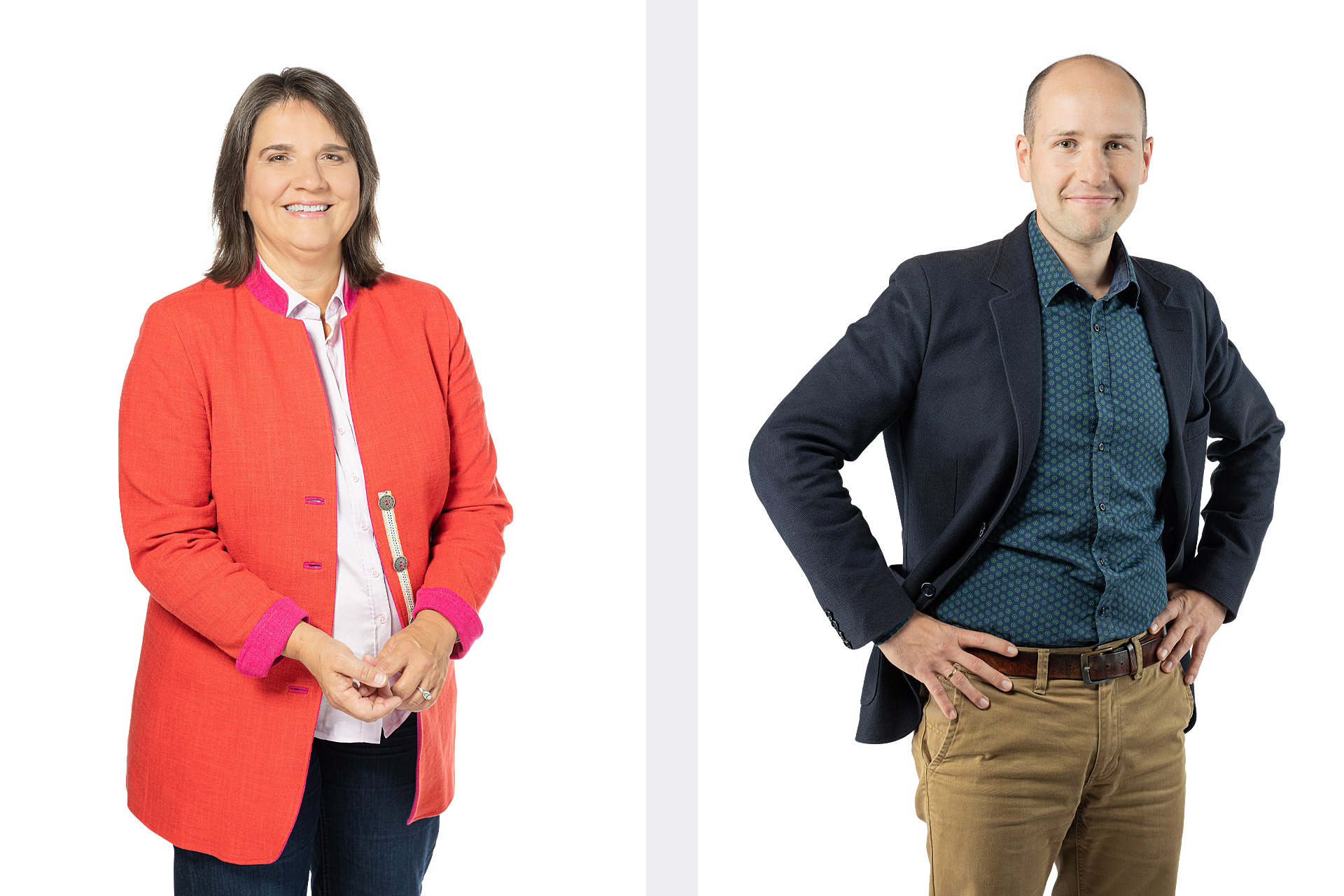 Claudia Köhler und Tim Pargent