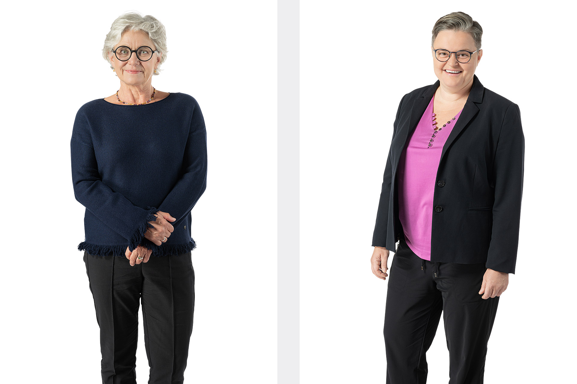 Gabriele Triebel und Sanne Kurz